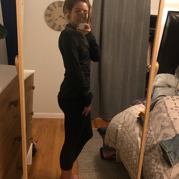 Nike dri-fit black quarter zip - Picture 3 of 4